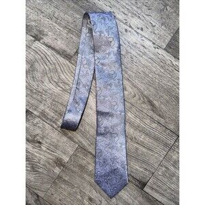 Subtle Kenneth COLE AwearNESS men's 100% silk NECKTIE tonal‎ floral jacquard